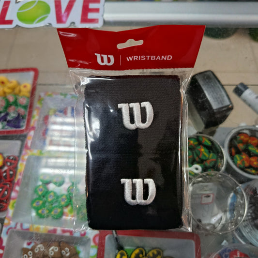 Wilson Wristbands Black