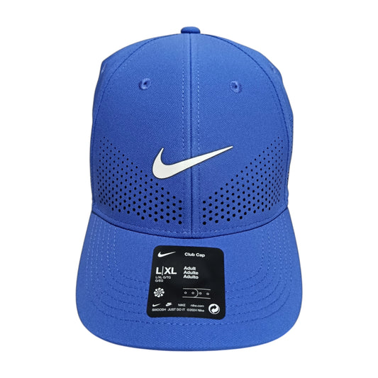Nike Dri-Fit Advantage Club Swoosh Cap Comet Blue