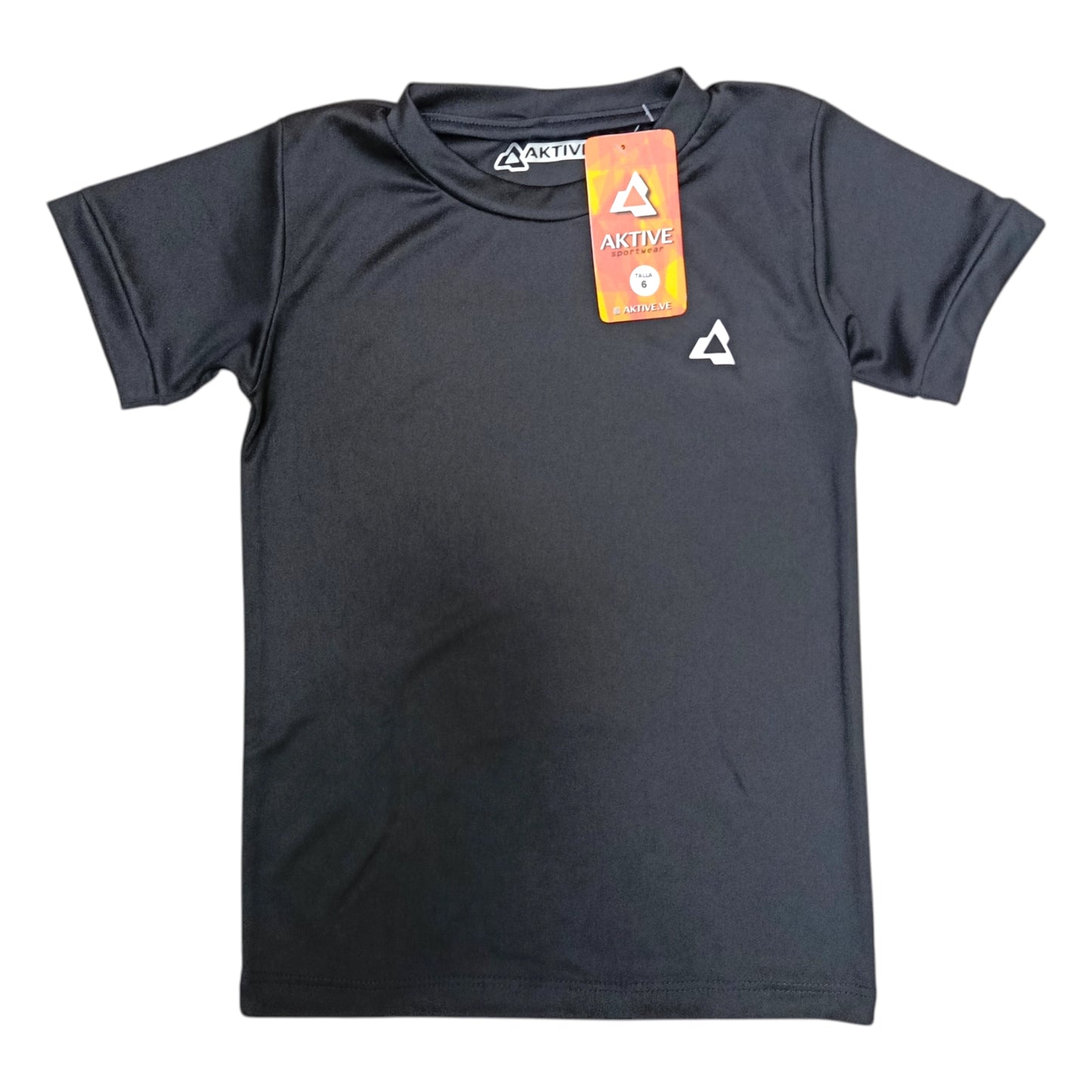 Aktive Franela niño negro