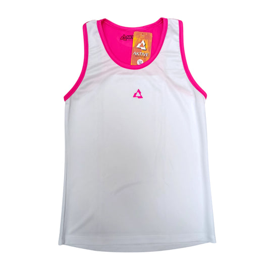 Aktive Camiseta Niña Fucsia