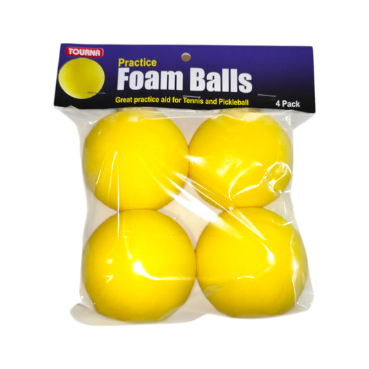Tourna Tennis Practice Foam balls 4-pack
