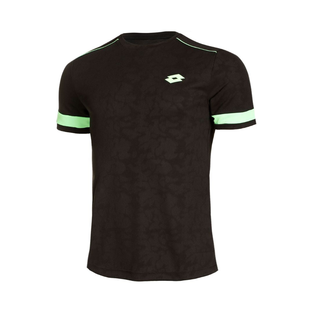 Lotto Superrapida Pickleball V Tee Black