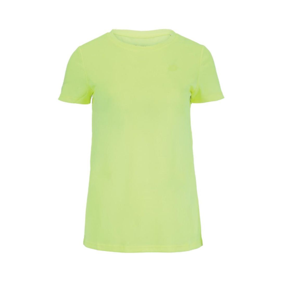 Lotto Core Tee Yellow Neon Dama